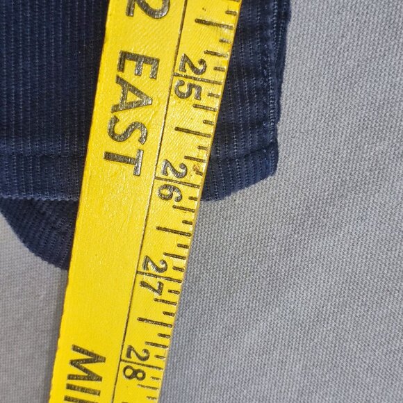 Levi's corduroy pants women's sz W28/L26 purplish blue wedgie straight white tab - Picture 15 of 16